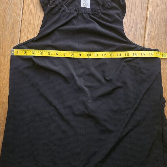 Athleta Black Ruffled Tank Top - Picture 5 of 10